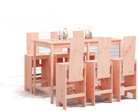 Vidaxl Hagebarsett 7 deler