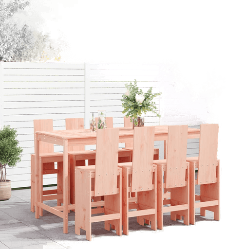 Vidaxl Hagebarsett 9 deler