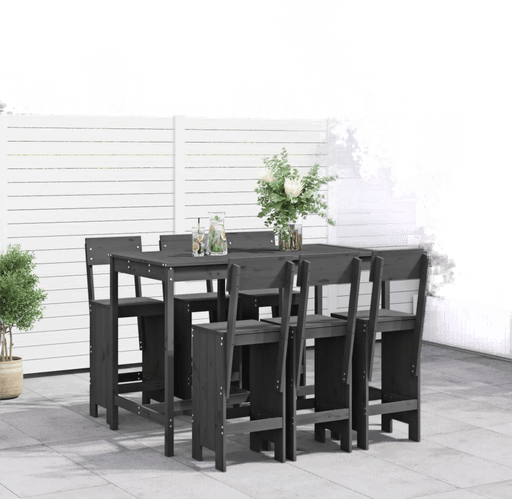 Vidaxl Hagebarsett 7 deler