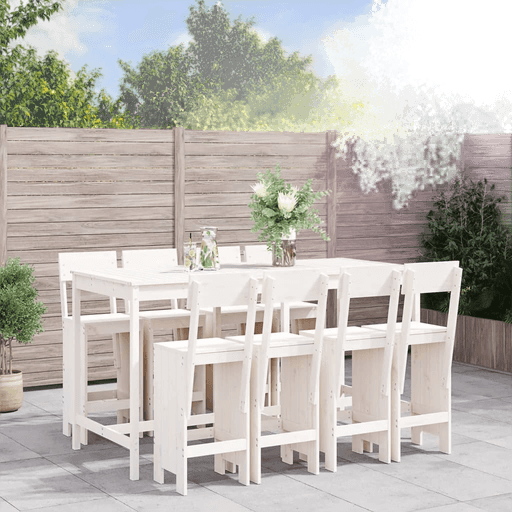 Vidaxl Hagebarsett 9 deler