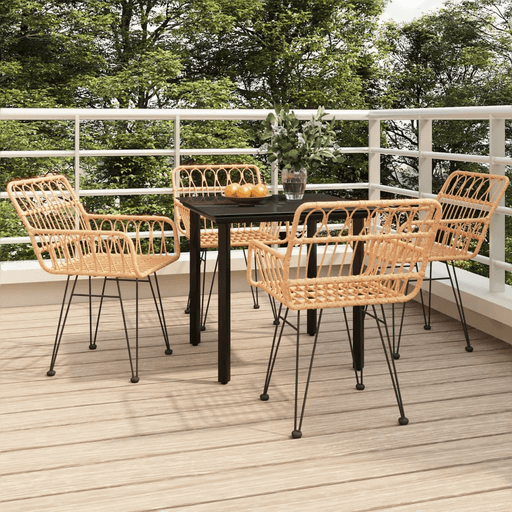 Vidaxl Hagespisegruppe 5 deler