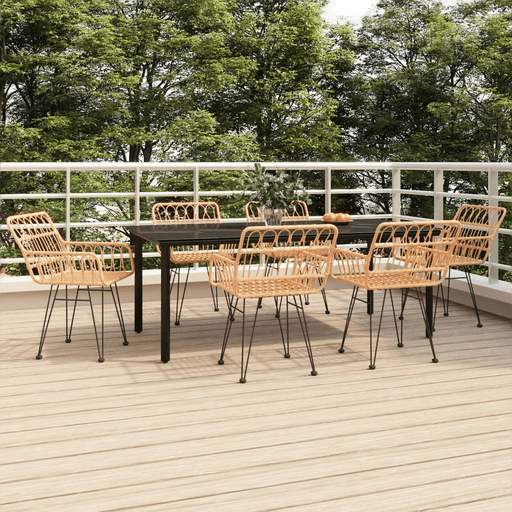 Vidaxl Hagespisegruppe 7 deler