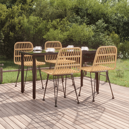 Vidaxl Hagespisegruppe 5 deler