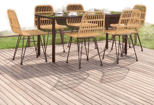 Vidaxl Hagespisegruppe 7 deler