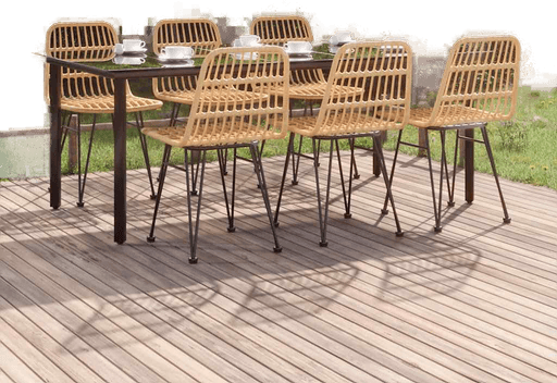 Vidaxl Hagespisegruppe 7 deler