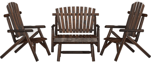 Vidaxl Hagemøbelsett 4 deler