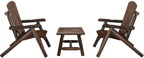 Vidaxl Hagemøbelsett 3 deler