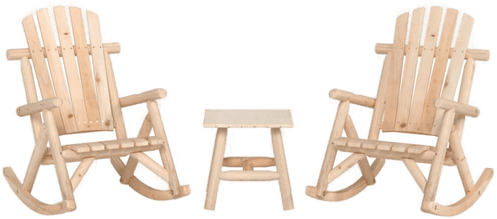 Vidaxl Hagemøbelsett 3 deler