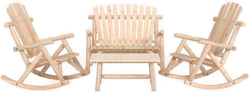 Vidaxl Hagemøbelsett 4 deler