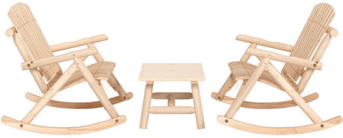 Vidaxl Hagemøbelsett 3 deler