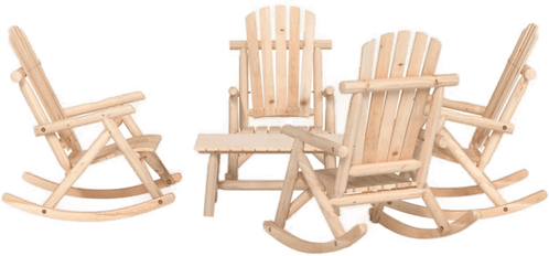 Vidaxl Hagemøbelsett 5 deler