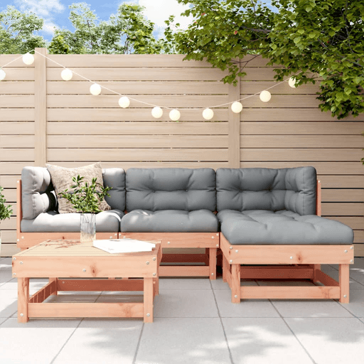 Vidaxl Utendørs spisestue 5 deler