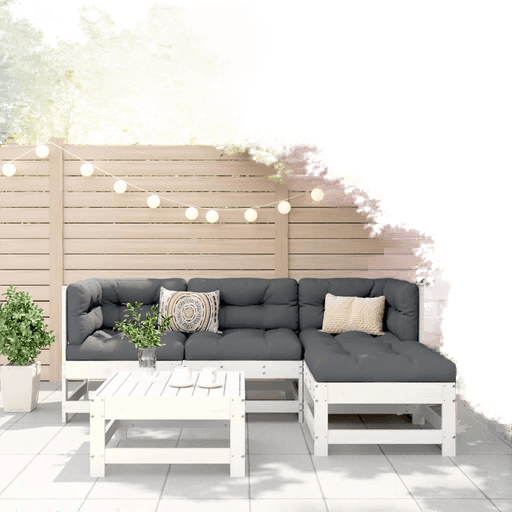 Vidaxl Hagesofagruppe 5 deler