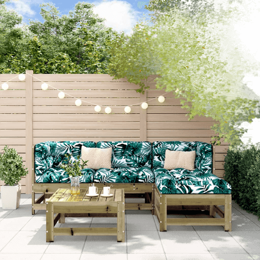 Vidaxl Hagesofagruppe 5 deler