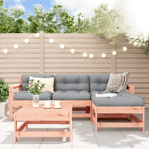 Vidaxl Utendørs spisestue 5 deler