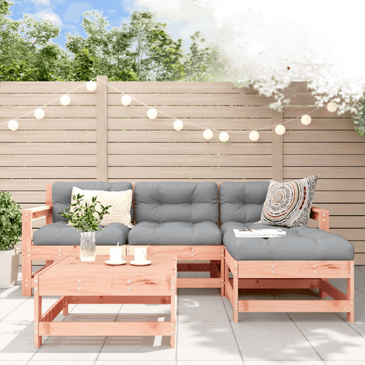 Vidaxl Utendørs spisestue 5 deler