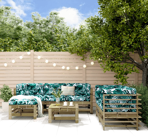 Vidaxl Hagesofagruppe 7 deler