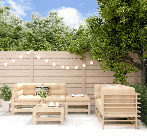 Vidaxl Hagesofagruppe 6 deler