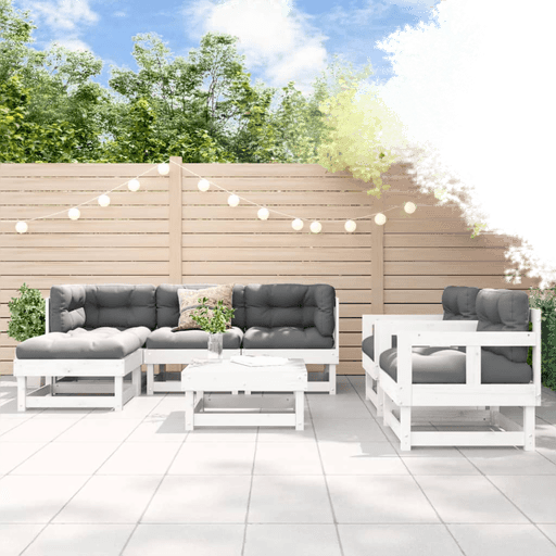 Vidaxl Hagesofagruppe 7 deler