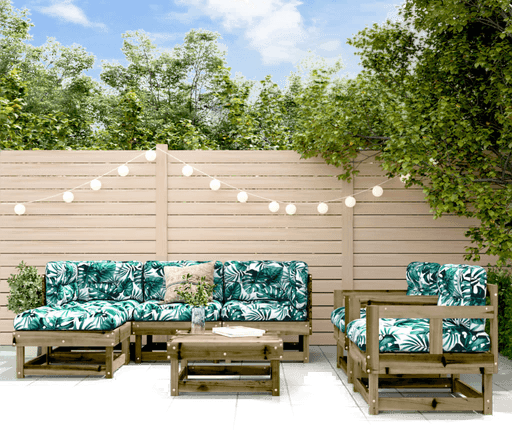 Vidaxl Hagesofagruppe 7 deler