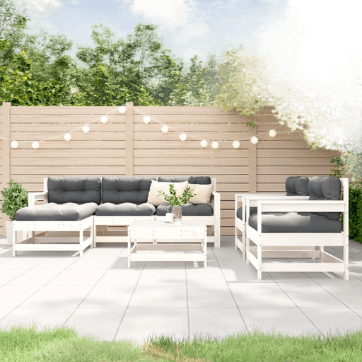 Vidaxl Hagesofagruppe 7 deler