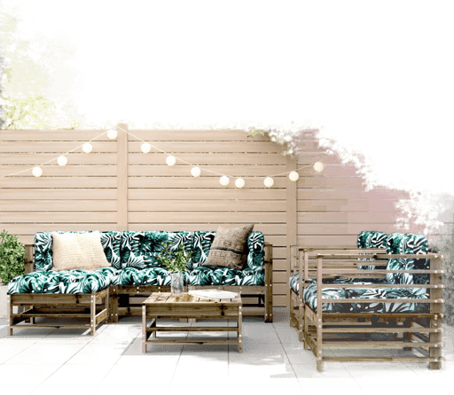 Vidaxl Hagesofagruppe 7 deler