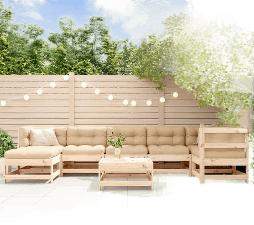 Vidaxl Hagesofagruppe 8 deler