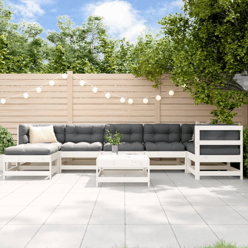 Vidaxl Hagesofagruppe 8 deler