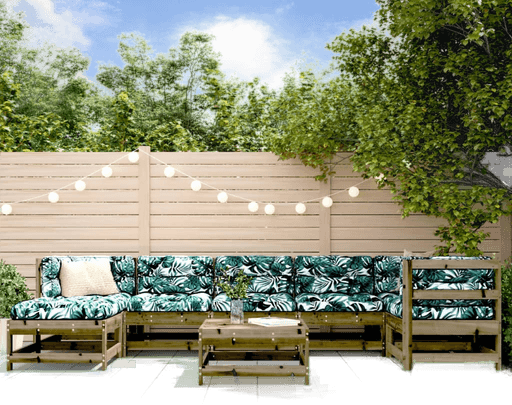 Vidaxl Hagesofagruppe 8 deler