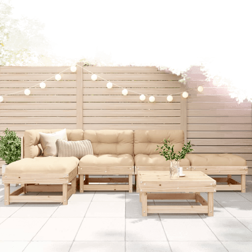 Vidaxl Hagesofagruppe 6 deler