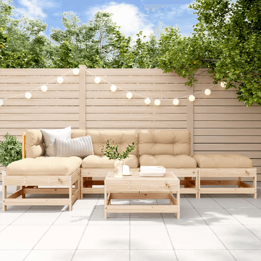 Vidaxl Hagesofagruppe 6 deler