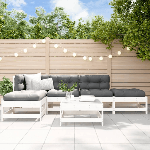 Vidaxl Hagesofagruppe 6 deler