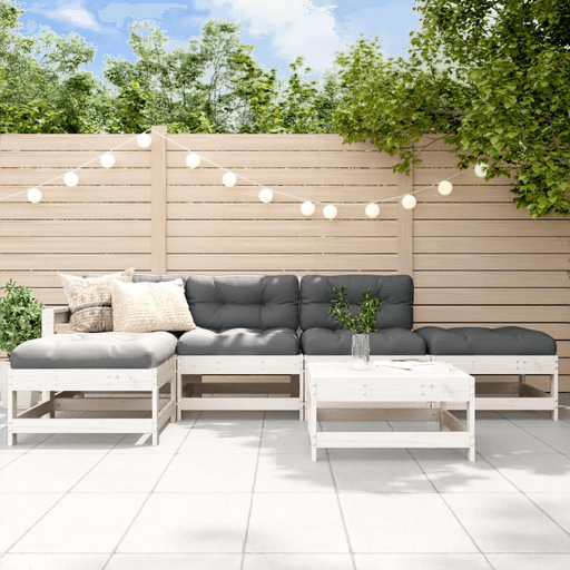 Vidaxl Hagesofagruppe 6 deler