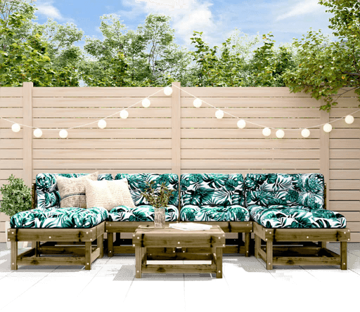 Vidaxl Hagesofagruppe 7 deler