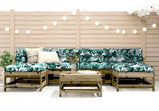 Vidaxl Hagesofagruppe 7 deler