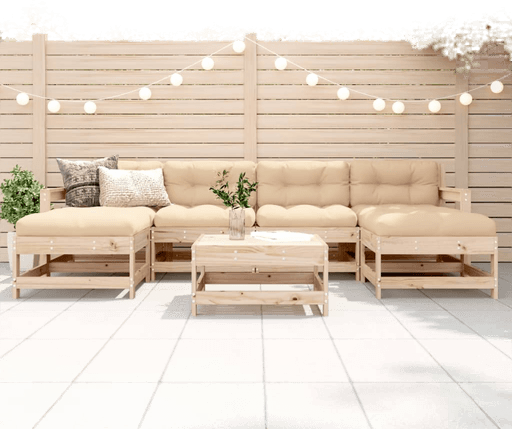 Vidaxl Hagesofagruppe 7 deler