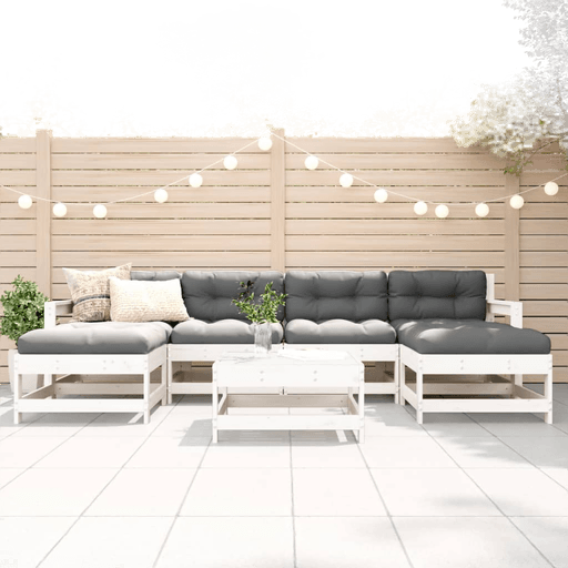 Vidaxl Hagesofagruppe 7 deler