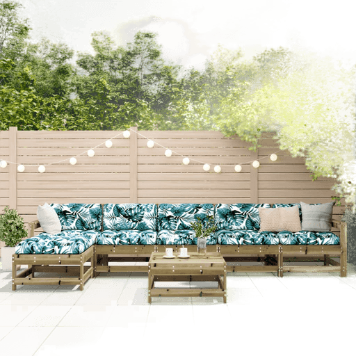 Vidaxl Hagesofagruppe 7 deler