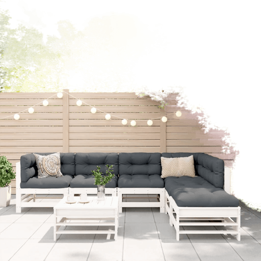 Vidaxl Hagesofagruppe 7 deler