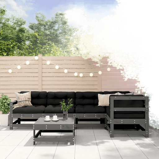 Vidaxl Hagesofagruppe 6 deler