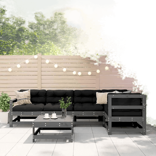 Vidaxl Hagesofagruppe 6 deler