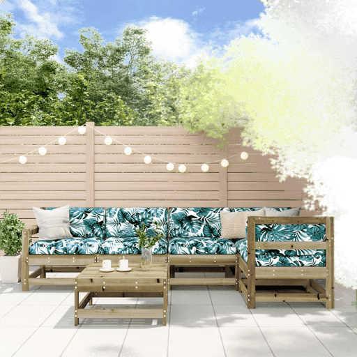 Vidaxl Hagesofagruppe 6 deler