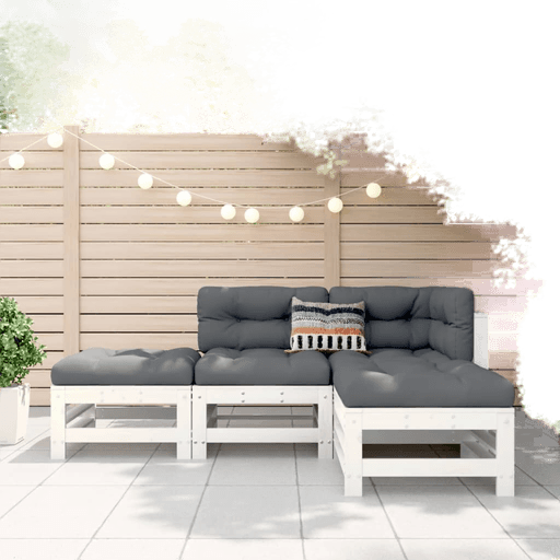 Vidaxl Hagesofagruppe 4 deler