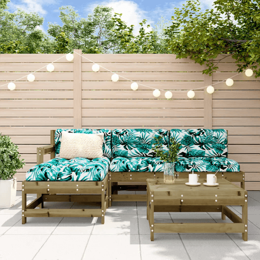 Vidaxl Hagesofagruppe 5 deler