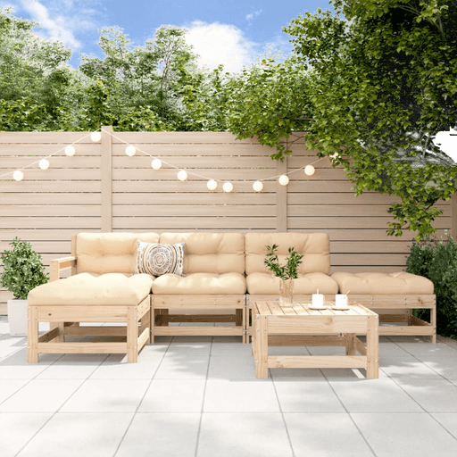 Vidaxl Hagesofagruppe 6 deler