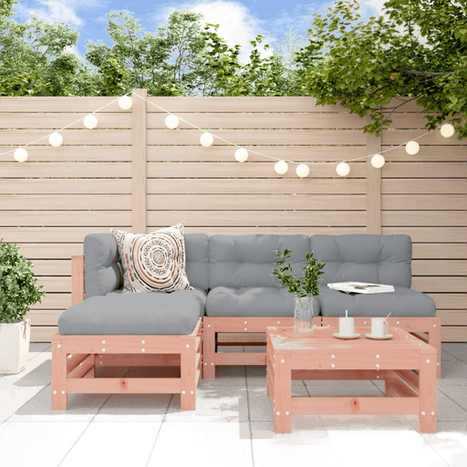 Vidaxl Utendørs spisestue 5 deler