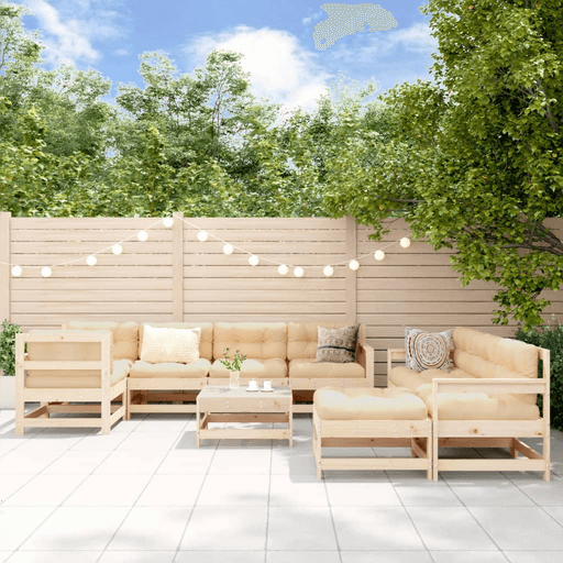 Vidaxl Hagesofagruppe 10 deler