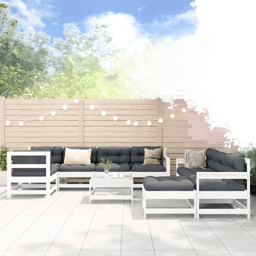 Vidaxl Hagesofagruppe 10 deler