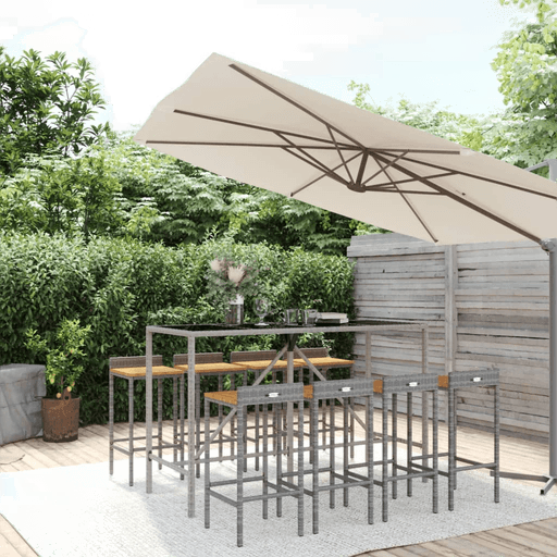 Vidaxl Hagebarsett 9 deler