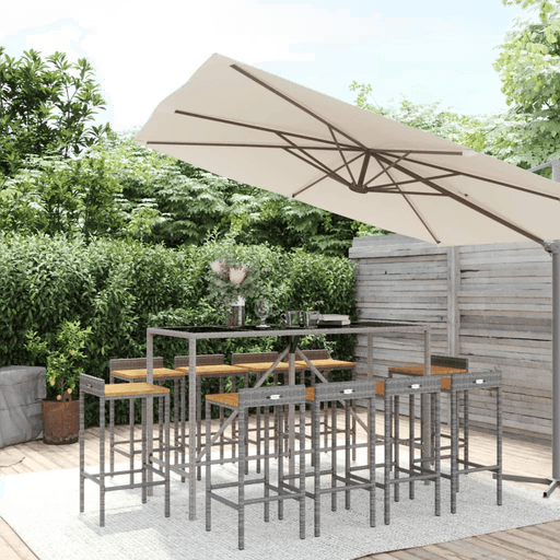 Vidaxl Hagebarsett 11 deler